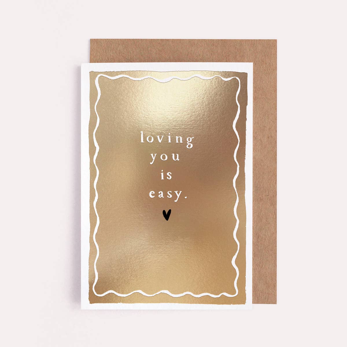 Sister Paper Co. - Loving You Is Easy Card | Love Card | Anniversary Card GLC09