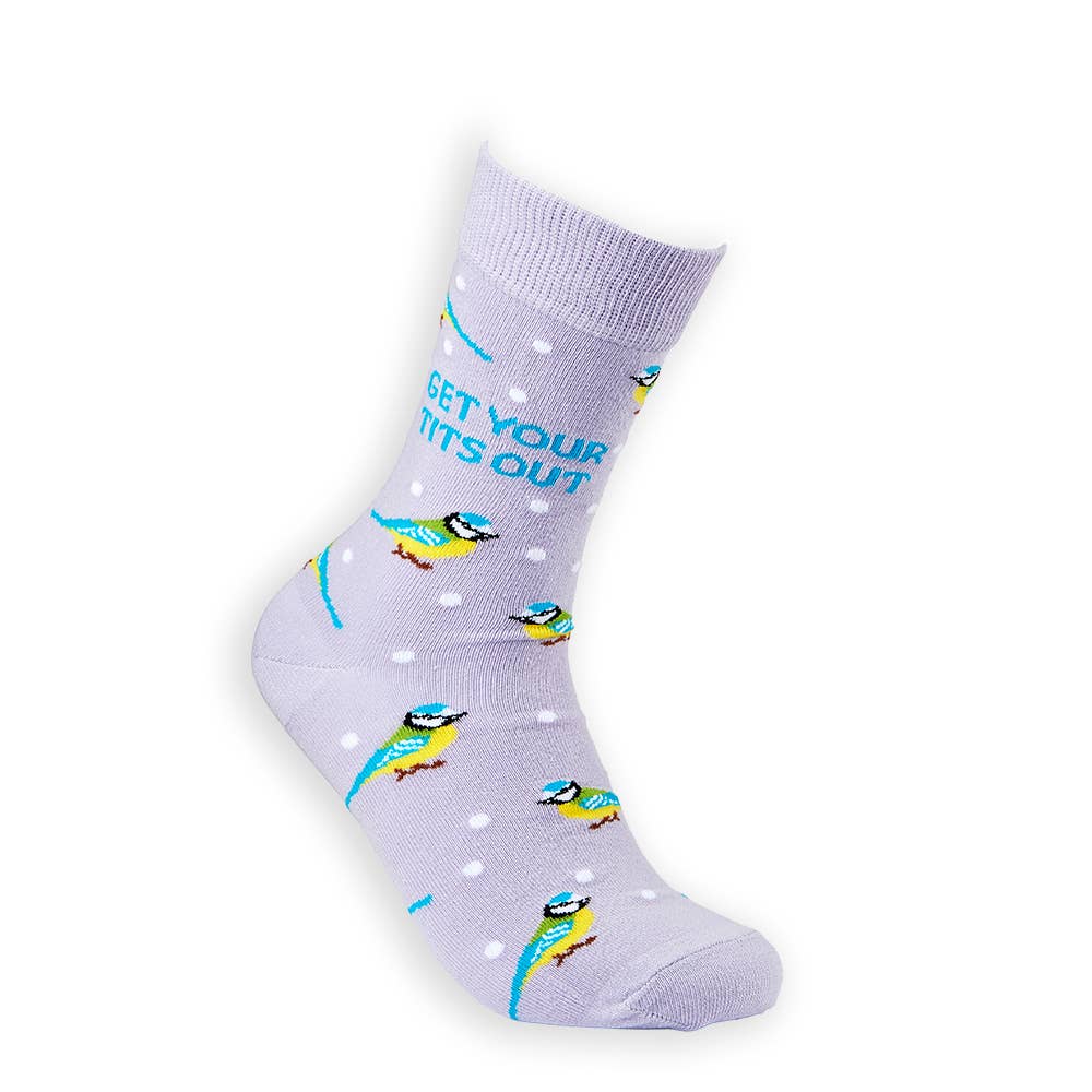 Urban Eccentric - Unisex Get Your Tits Out Socks