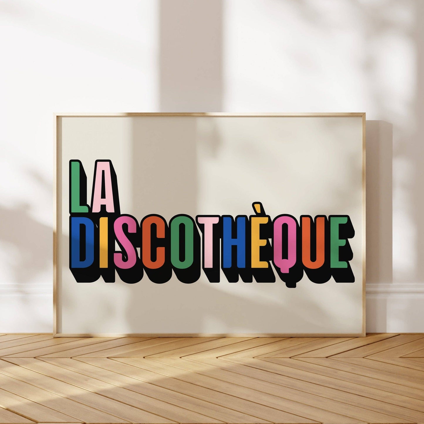 Twisted Rebel Designs - La Discothèque Disco Print