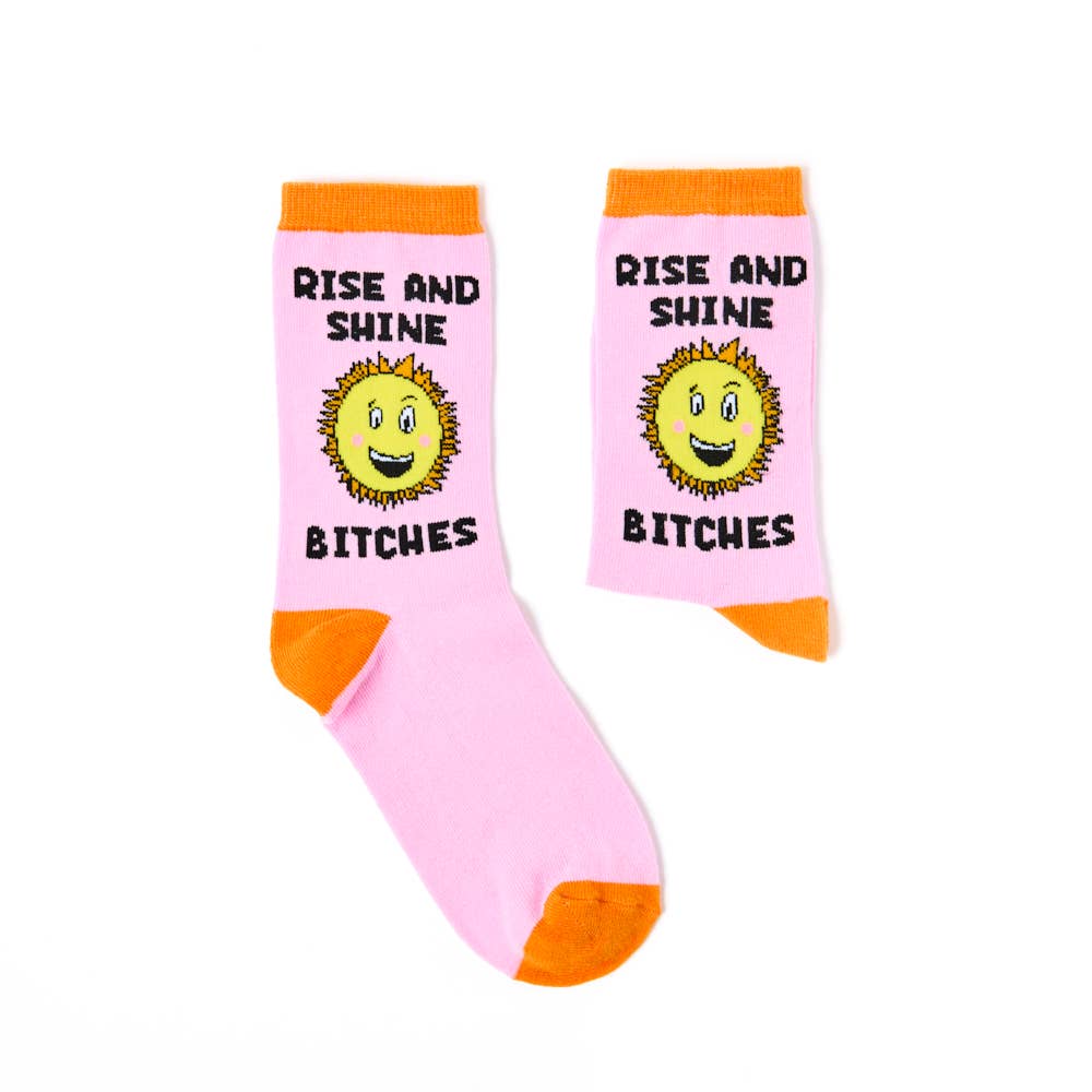 Urban Eccentric - Ladies Rise and Shine Bitches Socks