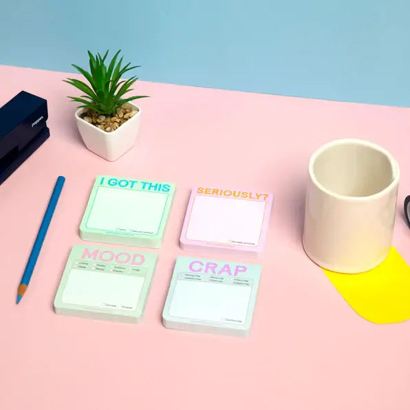 Abrams & Chronicle Books - Knock Knock Crap Sticky Note (Pastel Version)