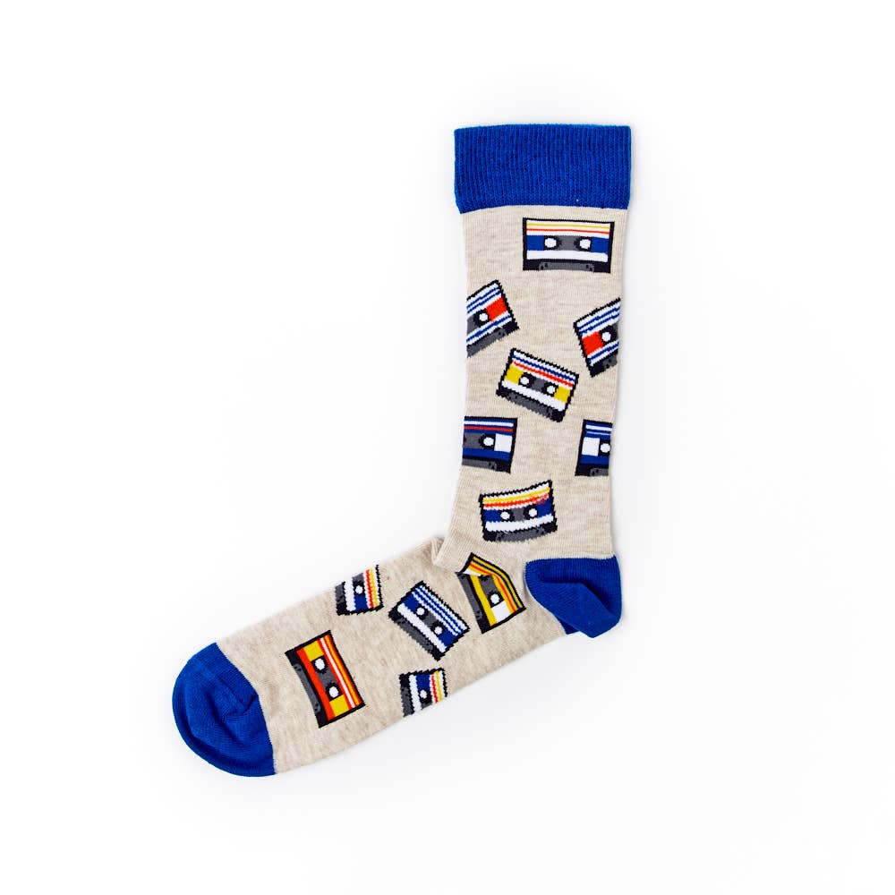 Urban Eccentric - Unisex Cassette Gift Box Socks: 6 - 11