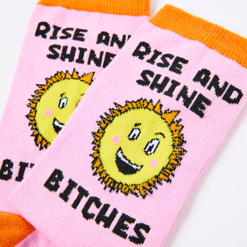 Urban Eccentric - Ladies Rise and Shine Bitches Socks