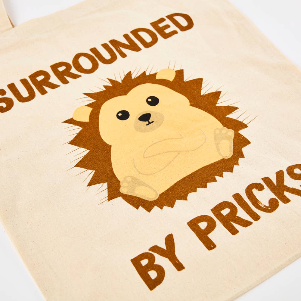 Urban Eccentric - Surrounded By Pricks - Tote Bag: One Size