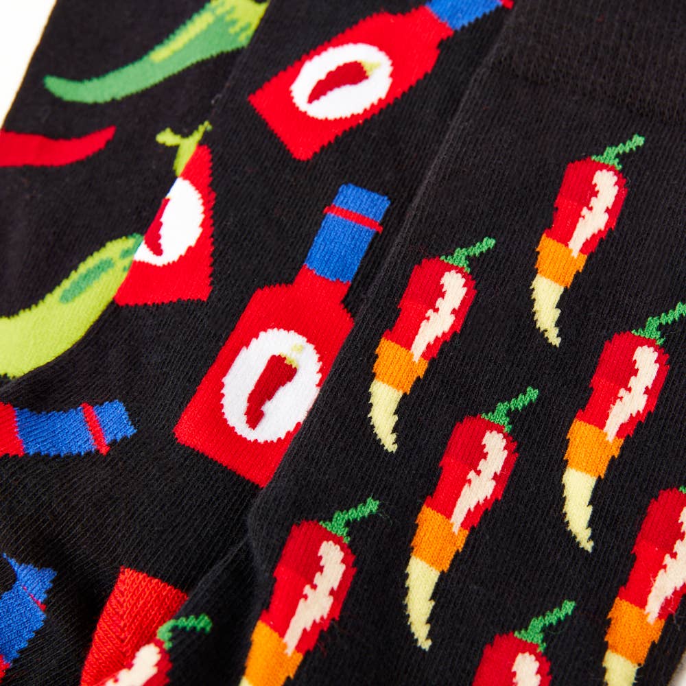 Urban Eccentric - Unisex Spice Bottle Box Socks: 6 - 11