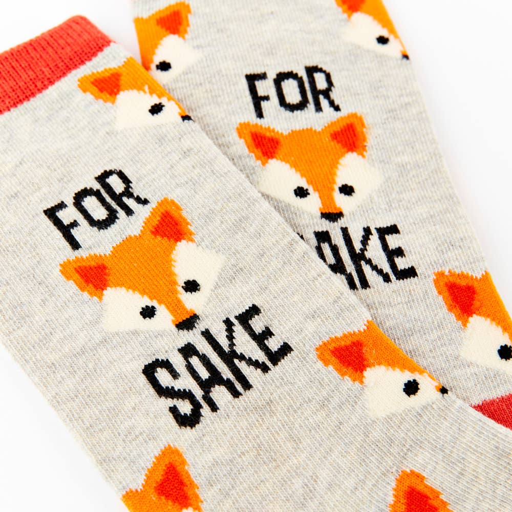 Urban Eccentric - Unisex For Fox Sake Socks: 6-11