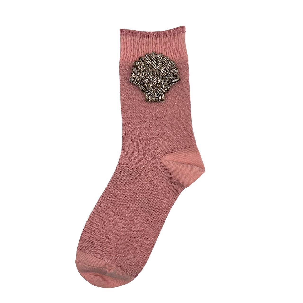Sixton London - Tokyo socks with eclectic pins: Turquoise Turquoise eye