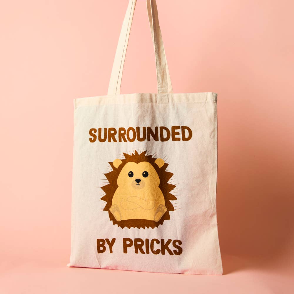 Urban Eccentric - Surrounded By Pricks - Tote Bag: One Size