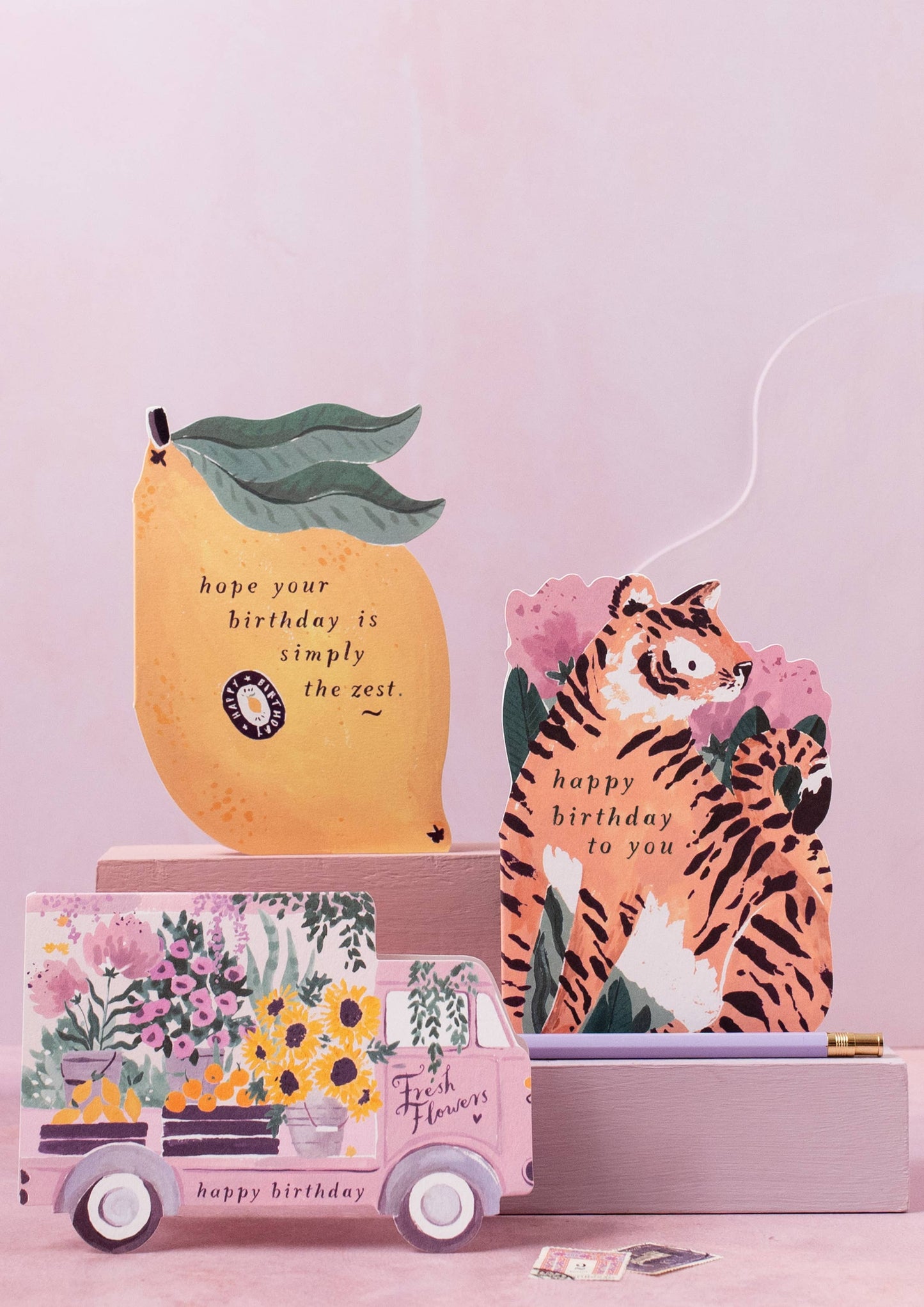 Sister Paper Co. - Lemon Zest Birthday Card | Funny Birthday Cards | Pun Cards PYC04