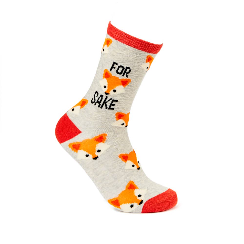 Urban Eccentric - Unisex For Fox Sake Socks: 6-11
