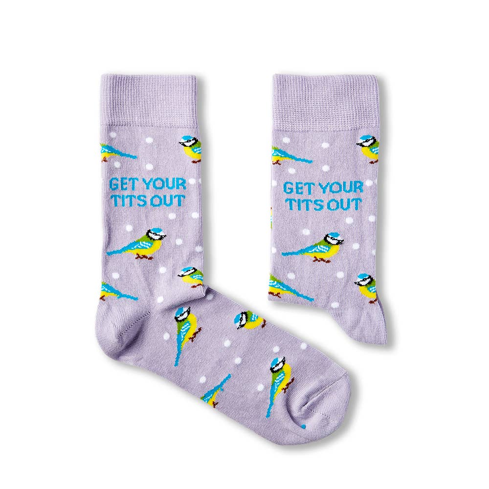 Urban Eccentric - Unisex Get Your Tits Out Socks