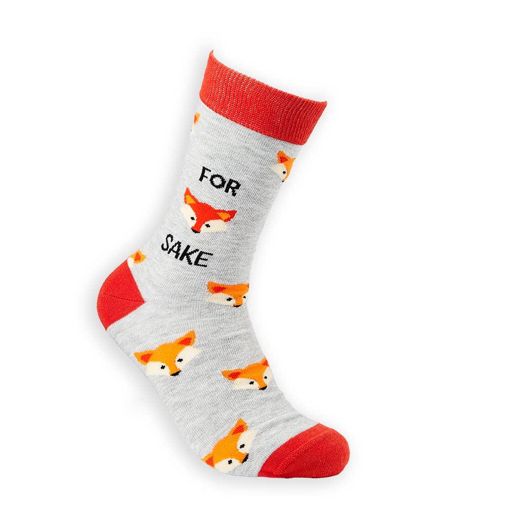 Urban Eccentric - Unisex For Fox Sake Socks: 6-11