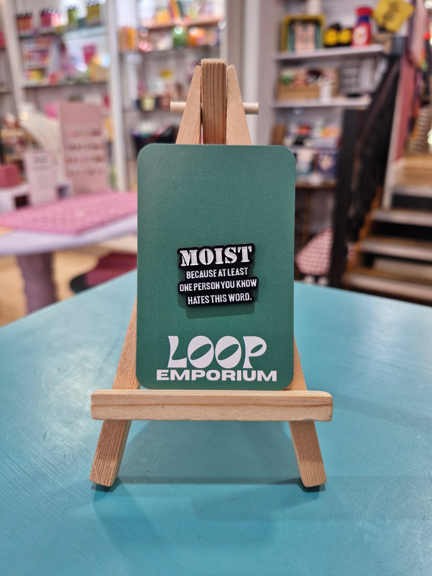 Enamel Pin - Moist *EP055*