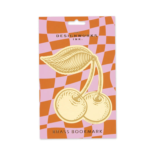 Designworks Collective - Designworks Ink Brass Bookmark - Cherries