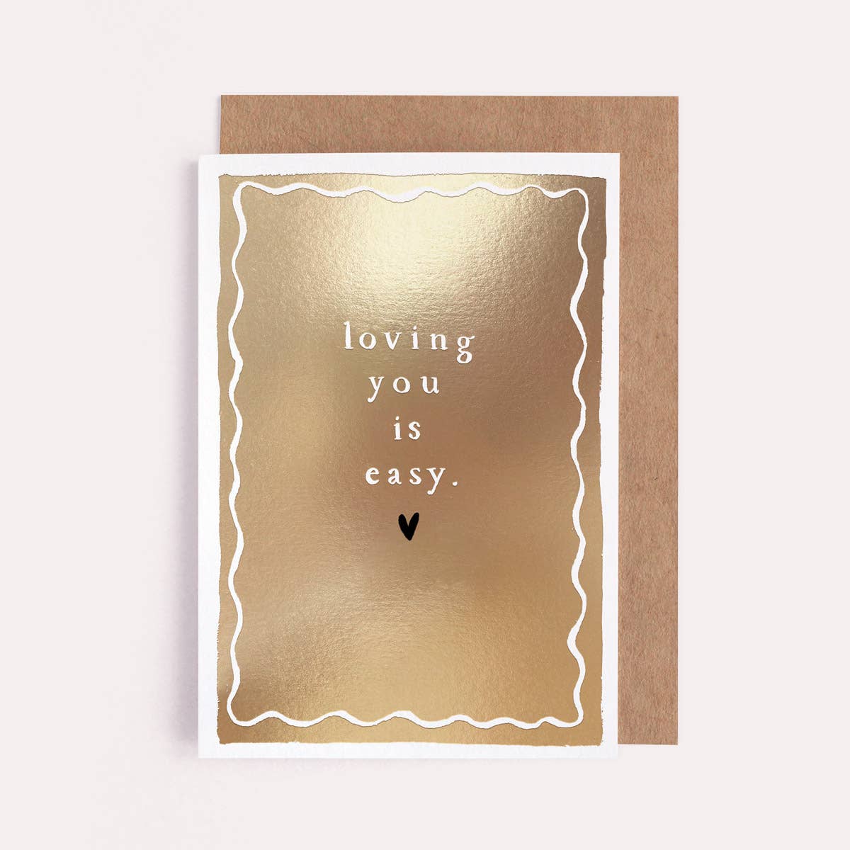 Sister Paper Co. - Loving You Is Easy Card | Love Card | Anniversary Card  GLC09