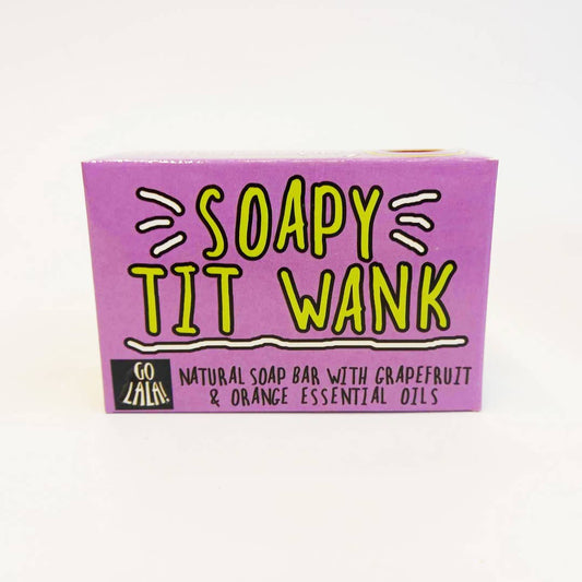 Go La La - Soapy Tit Wank Soap Bar Funny Rude Novelty Gift Vegan