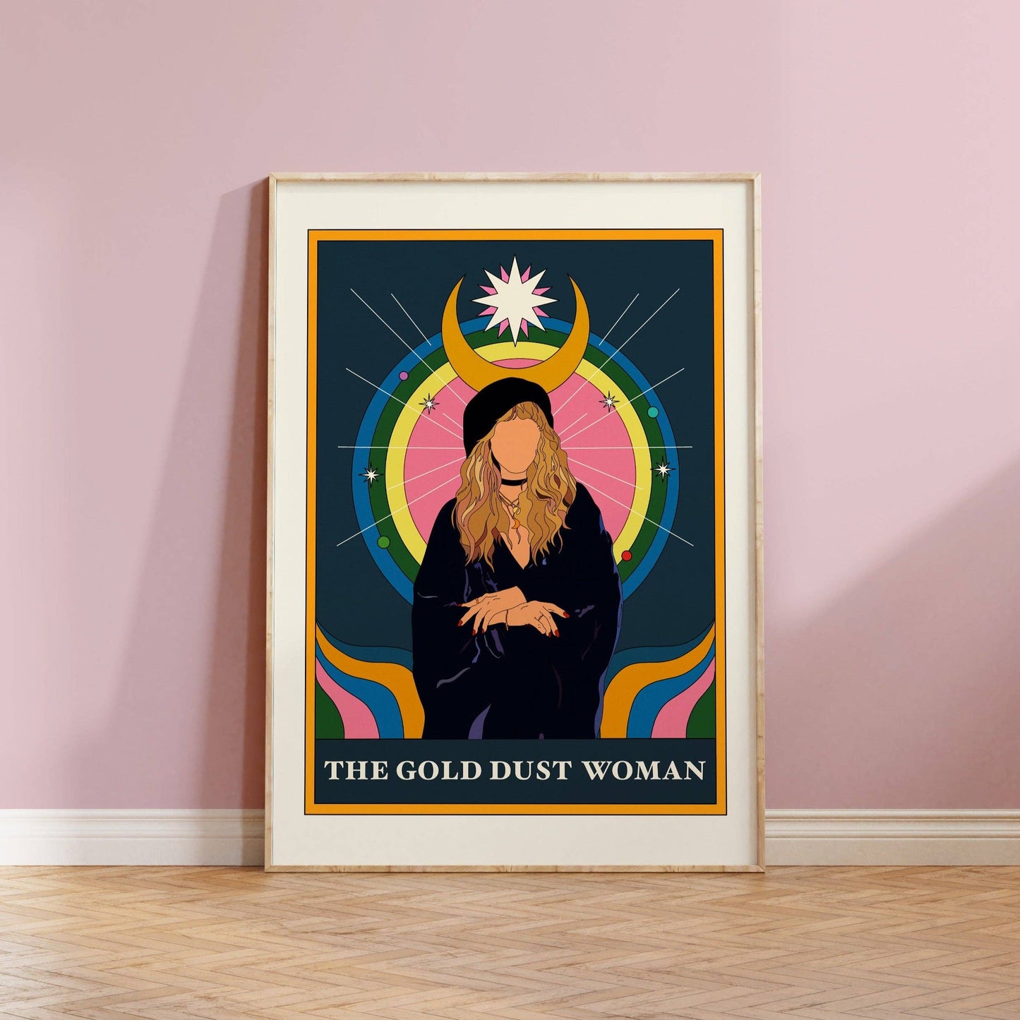 Twisted Rebel Designs - The Gold Dust Woman Tarot Print