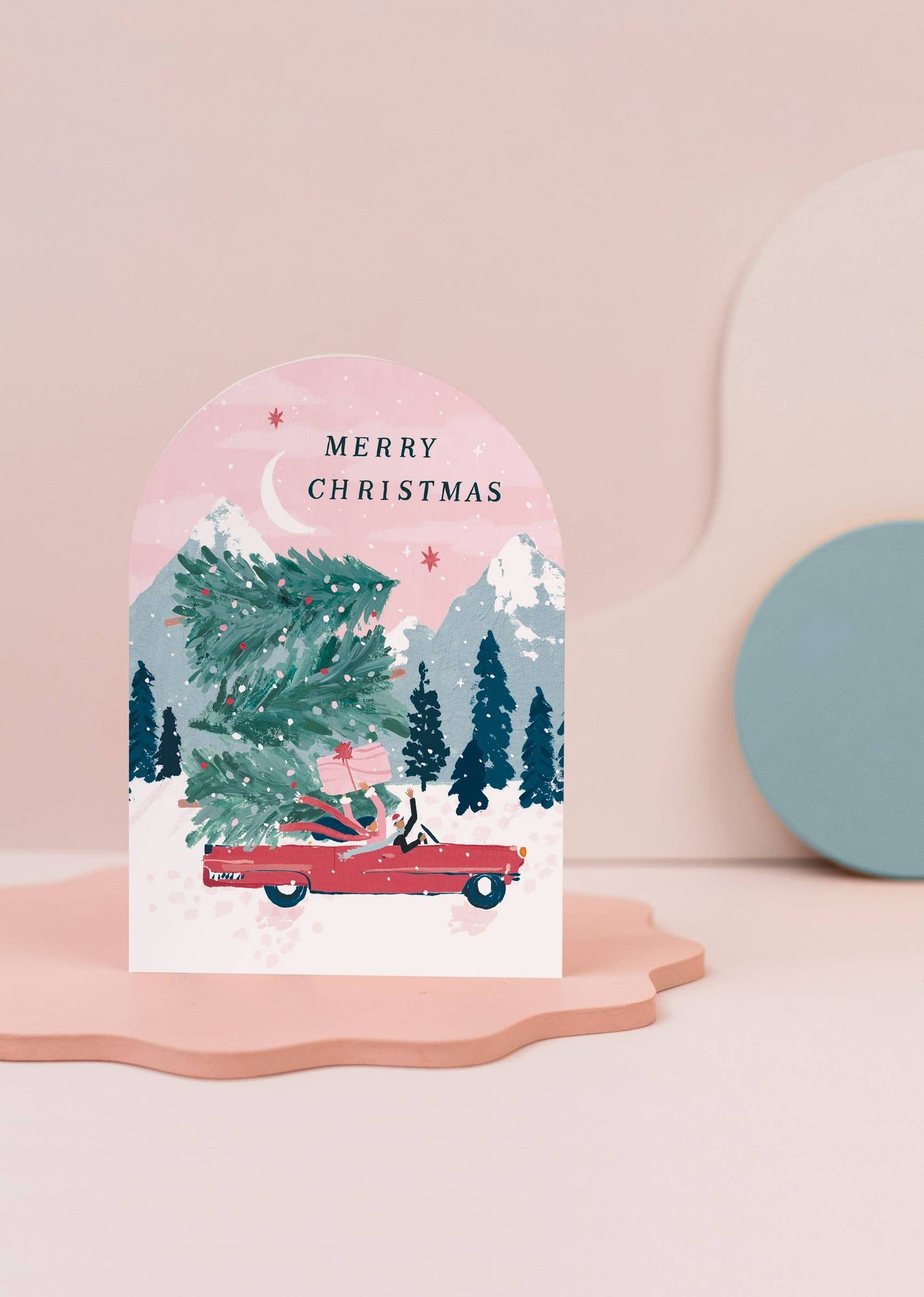 Sister Paper Co. - Driving Home Christmas Cards | Holiday Card | Seasonal Cards NVX06