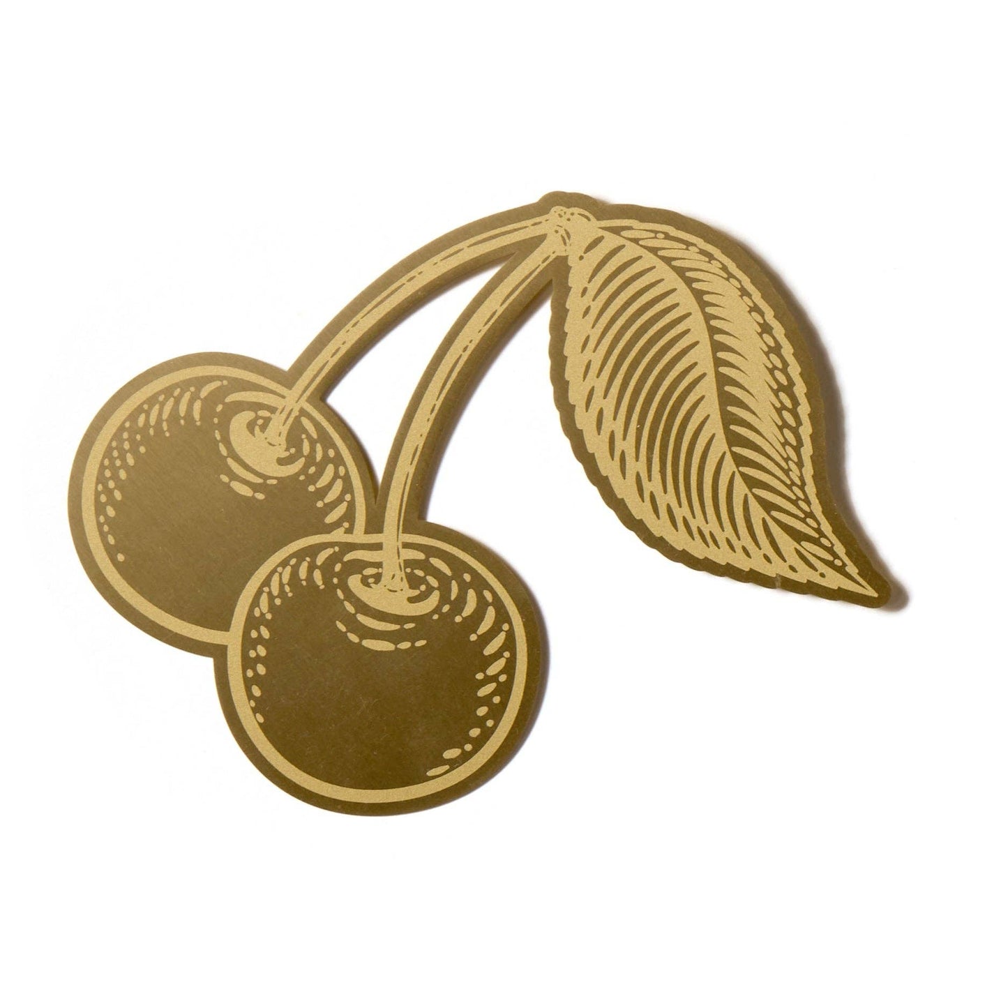 Designworks Collective - Designworks Ink Brass Bookmark - Cherries
