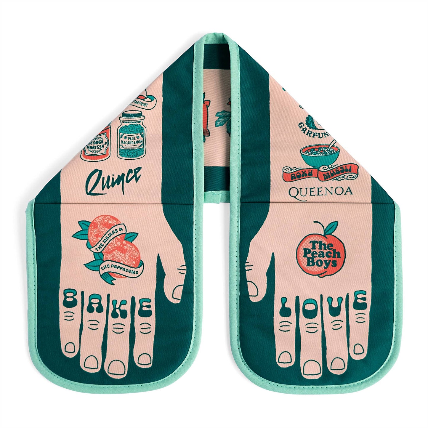 Stuart Gardiner Design - Bake Love Double Oven Glove