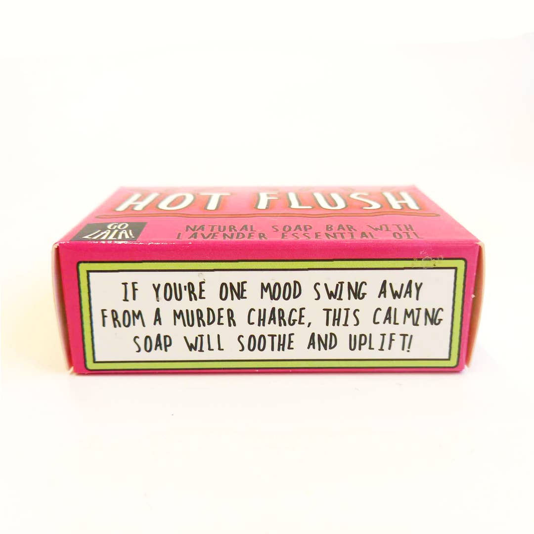 Go La La - Hot Flush Soap Bar Funny Rude Novelty Gift