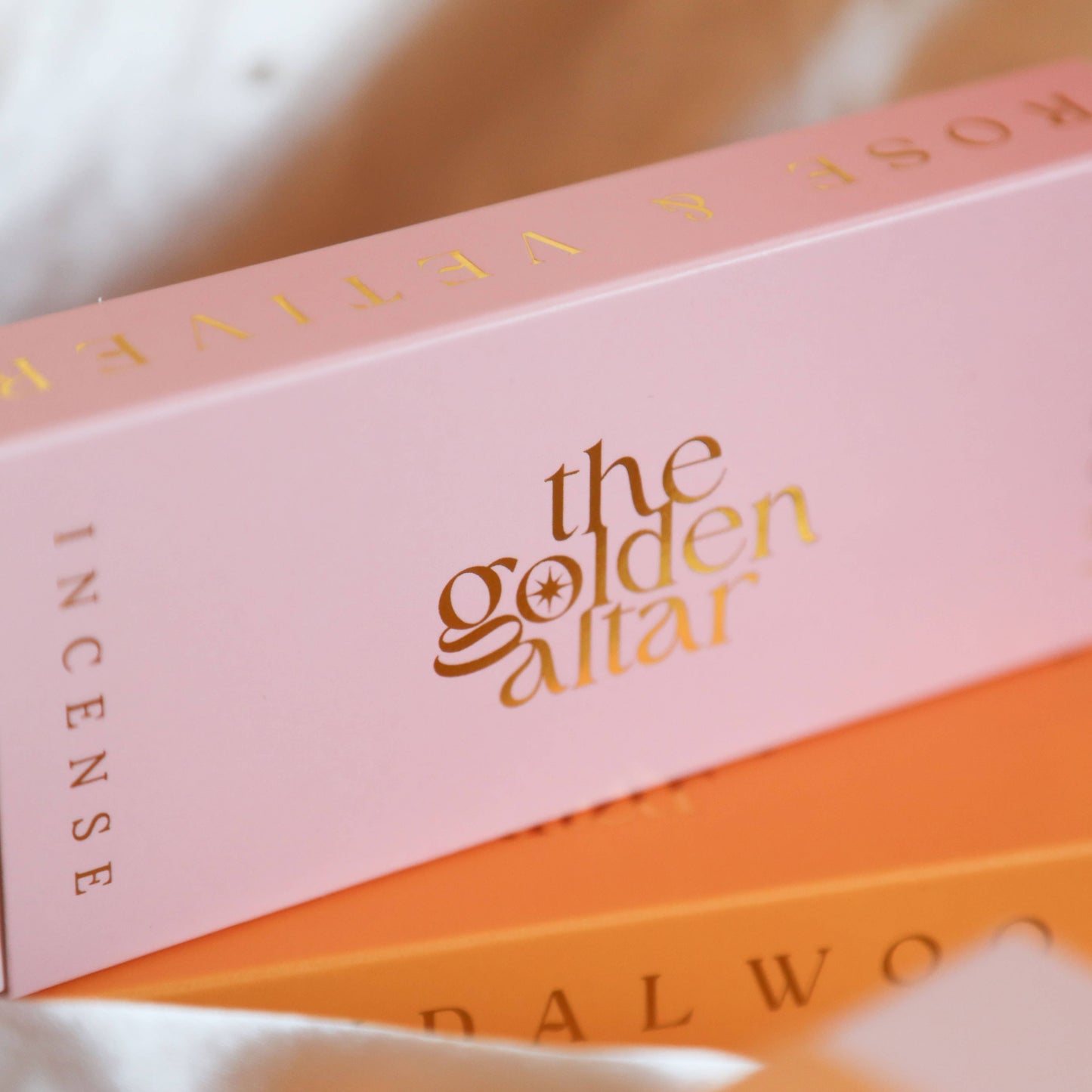 The Golden Altar Muse Incense - Rose & Vetiver