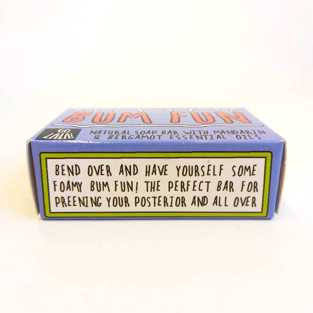 Go La La - Bum Fun Soap Bar Funny Rude Novelty Gift