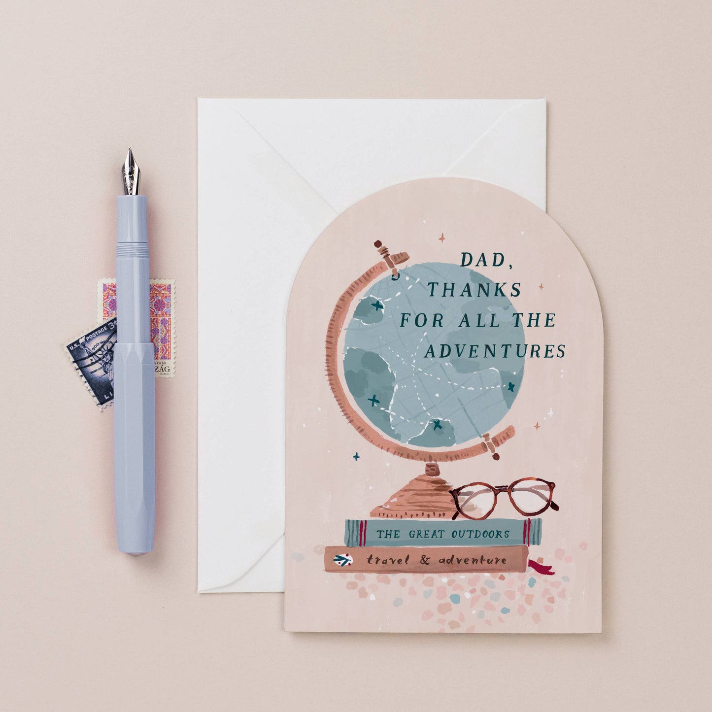 Sister Paper Co. - Dad Adventures Birthday Card | Male Birthday Card | Dad Card NVC16