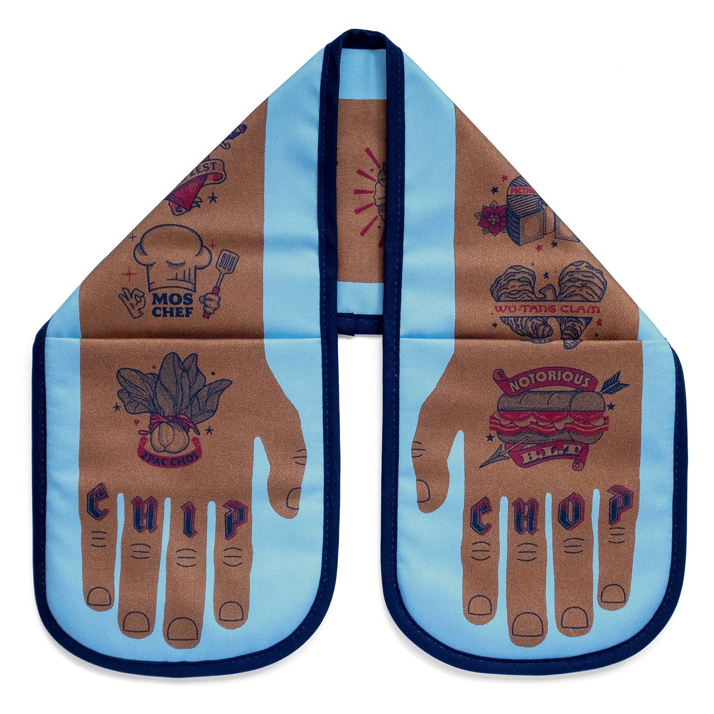Stuart Gardiner Design - Chip Chop Double Oven Glove