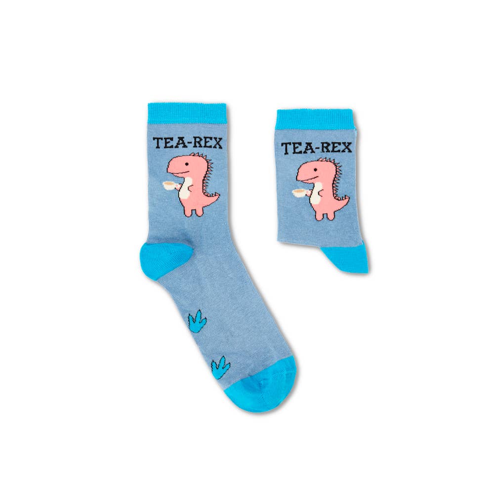 Urban Eccentric - Unisex Tea-Rex Socks: 6-11