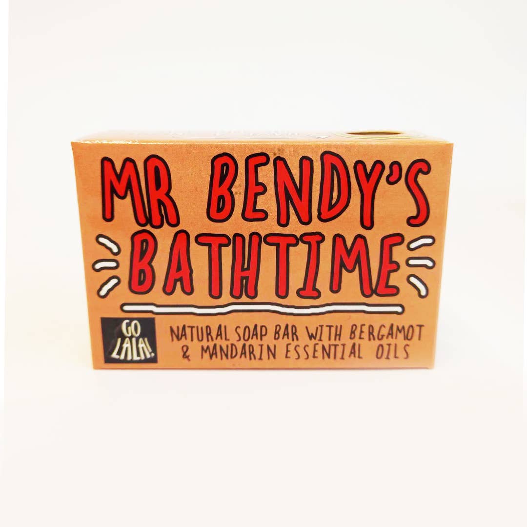 Go La La - Mr Bendy's Bathtime Soap Bar Funny Rude Novelty Gift