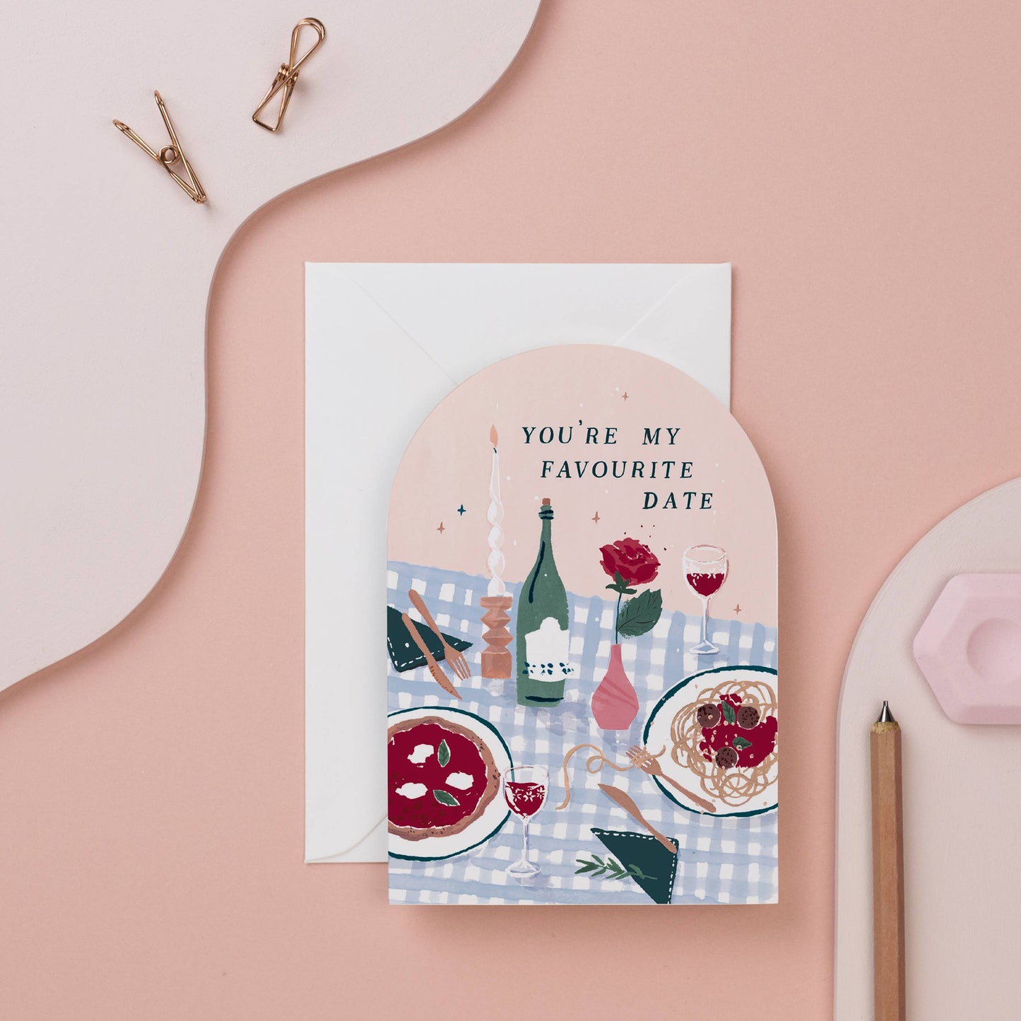 Sister Paper Co. - Favourite Date Card | Love Card | Anniversary Cards NVC15