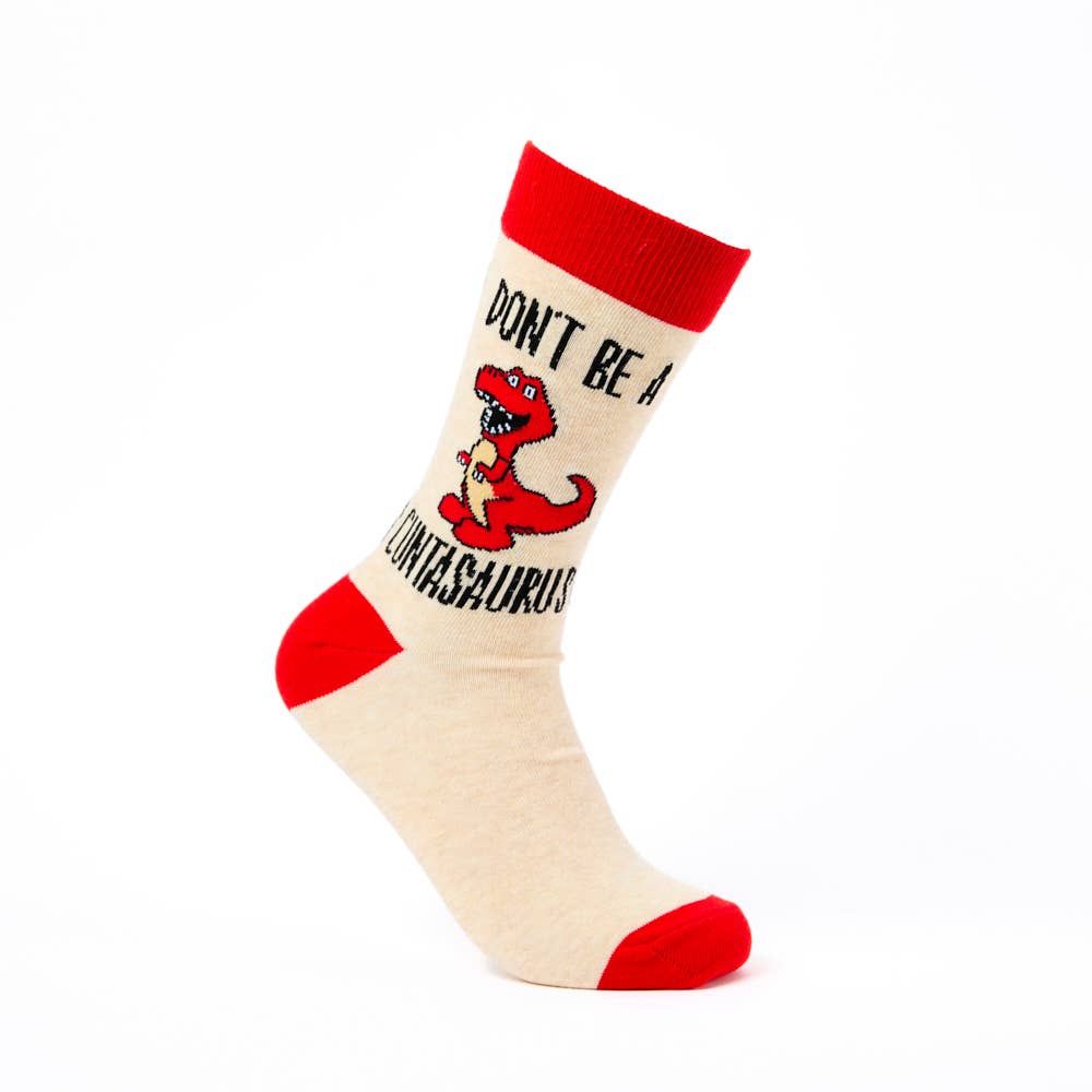 Urban Eccentric - Unisex Don't Be A Cuntasaurus Socks: 6 - 11