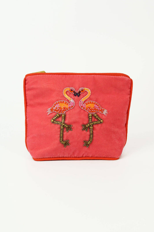 My Doris - PINK FLAMINGO SMALL PURSE