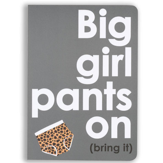 Two Little Boys - Big Girl Pants on Notebook