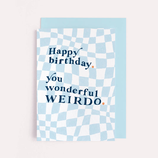 Sister Paper Co. - Birthday Weirdo Card | Birthday Cards | Male Birthday Cards APC01