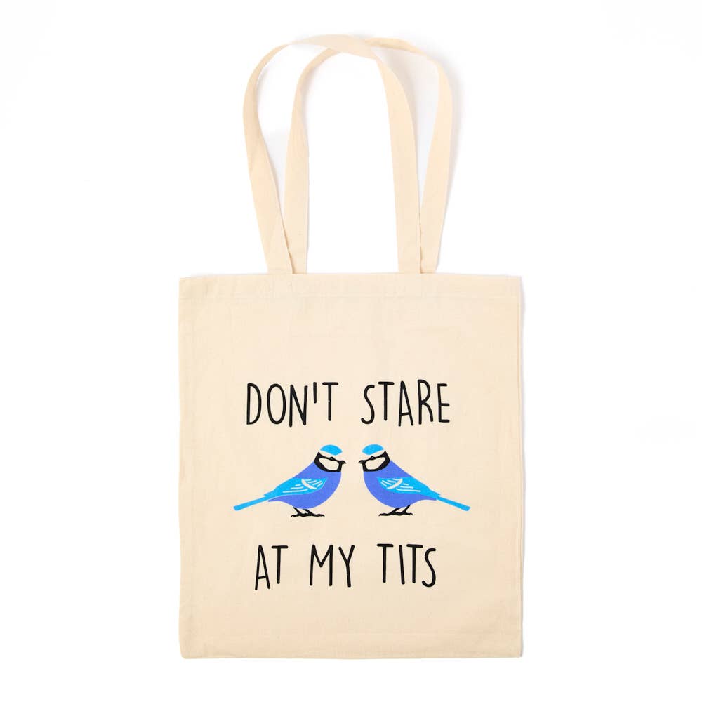 Urban Eccentric - Don't Stare At My Tits Tote - Tote Bag: One Size