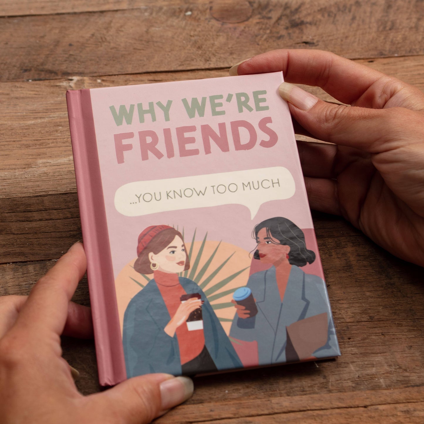 Boxer Gifts - Why We're Friends - You Know Too Much - Book for Her