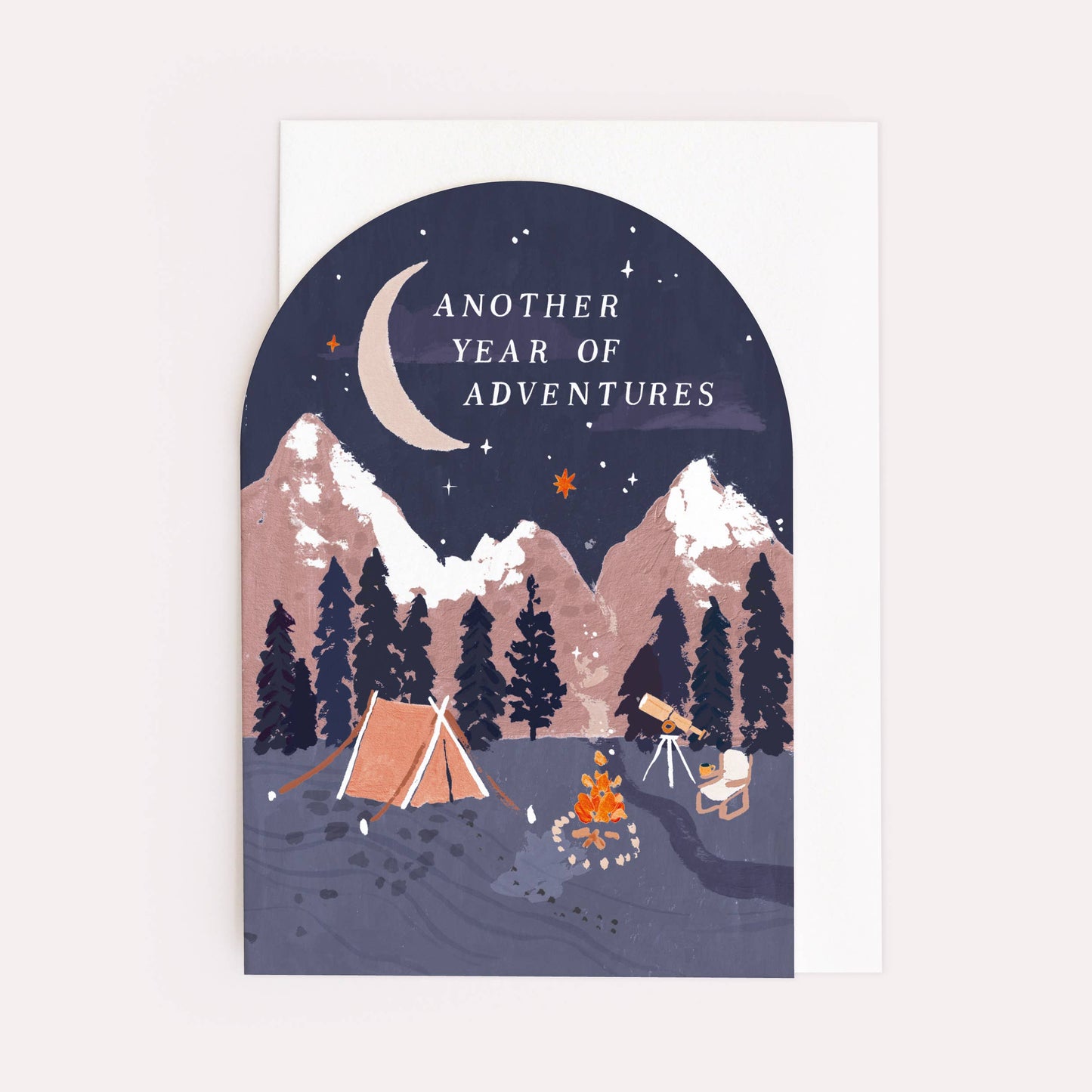 Sister Paper Co. - Another Year of Adventures Card | Male Birthday Cards | Camp NVC04