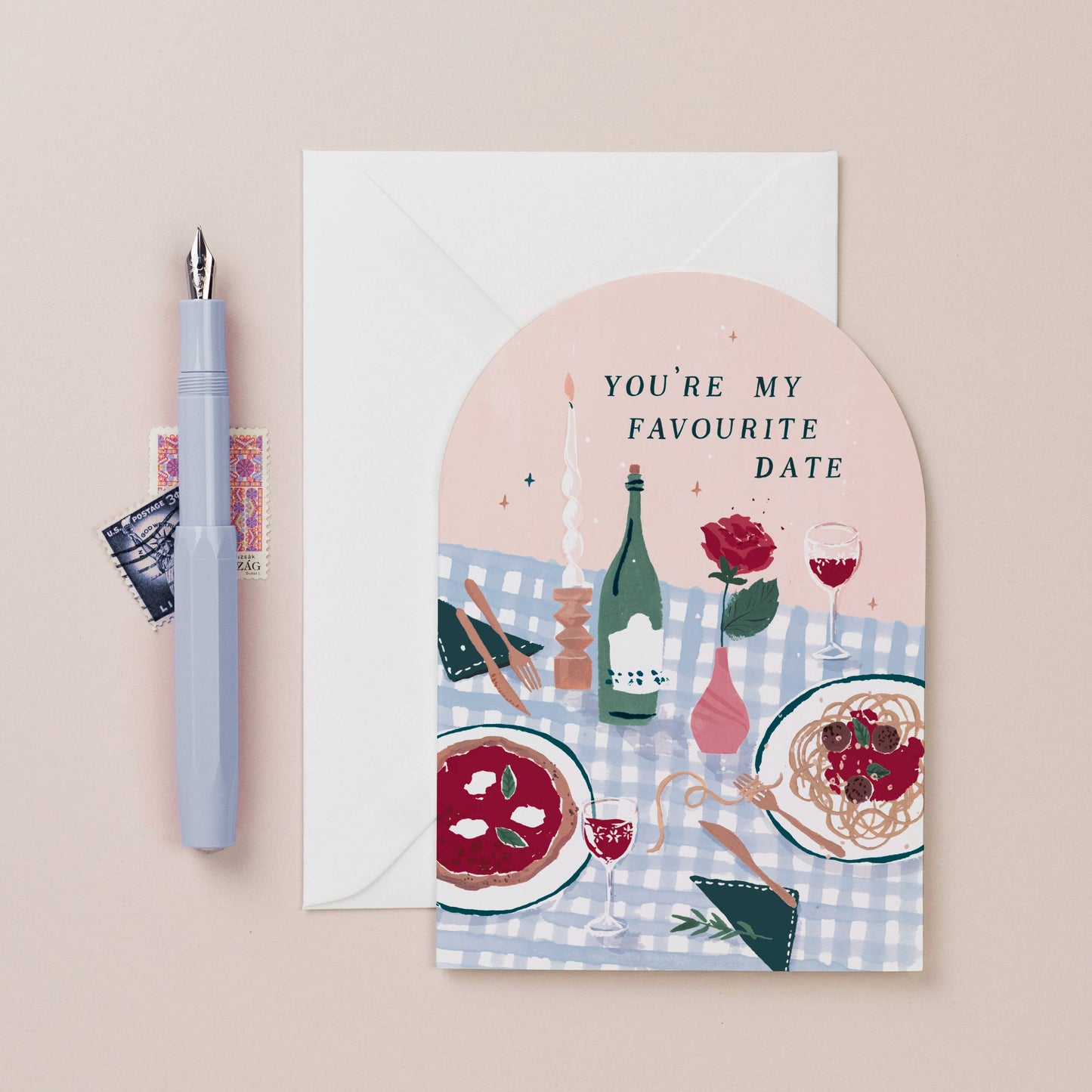 Sister Paper Co. - Favourite Date Card | Love Card | Anniversary Cards NVC15