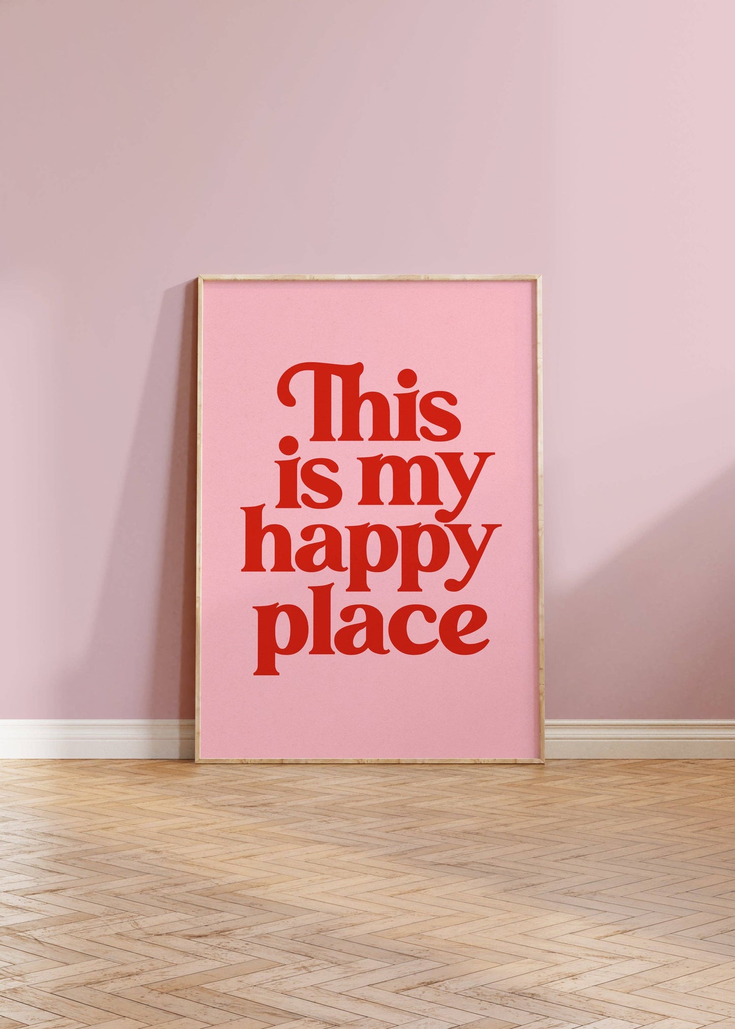 Twisted Rebel Designs - This Is My Happy Place Print: A5 / Multi