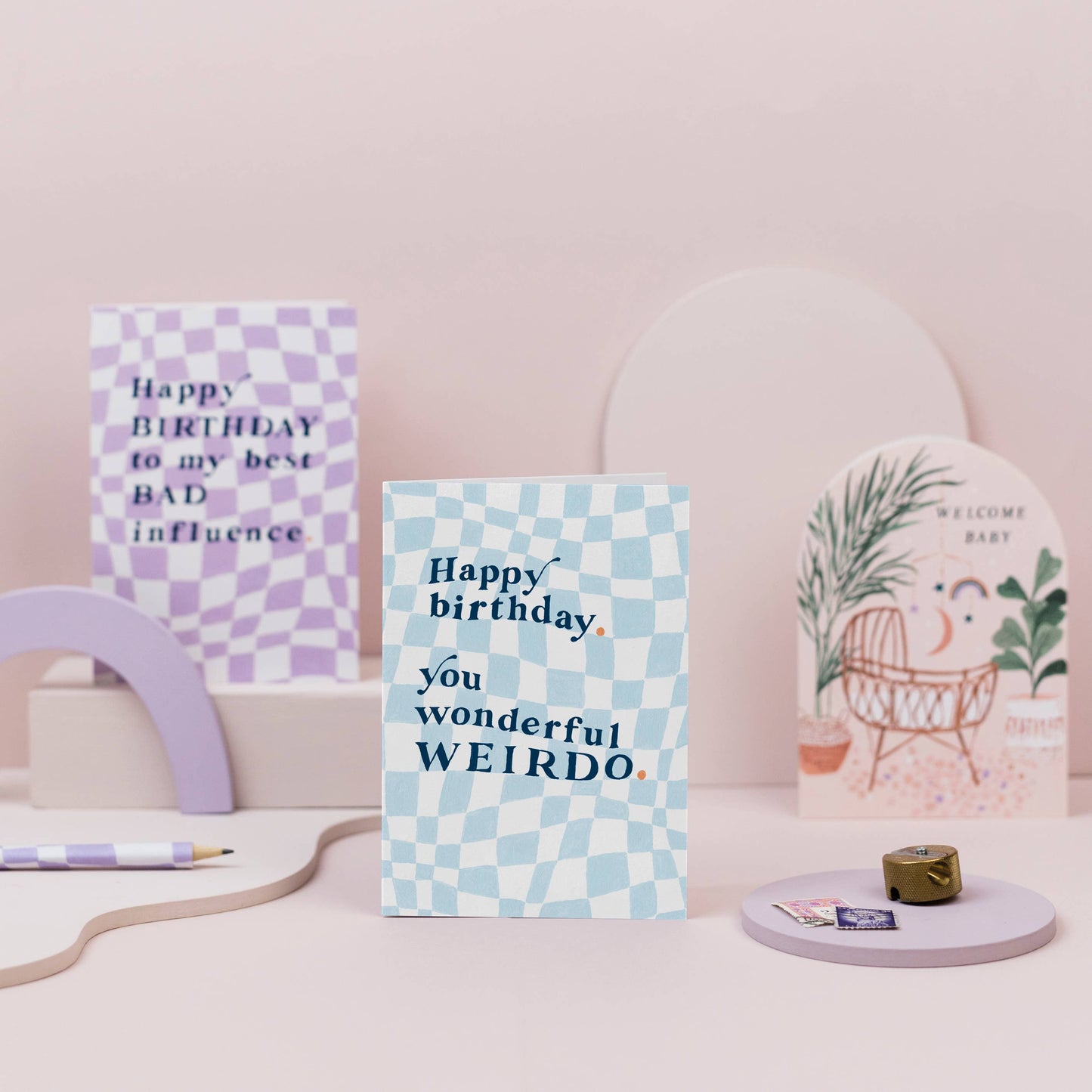 Sister Paper Co. - Birthday Weirdo Card | Birthday Cards | Male Birthday Cards APC01