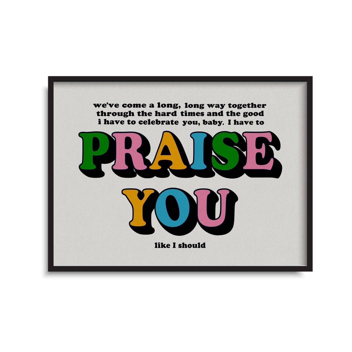 Twisted Rebel Designs - Praise You Print: A5 / Multi