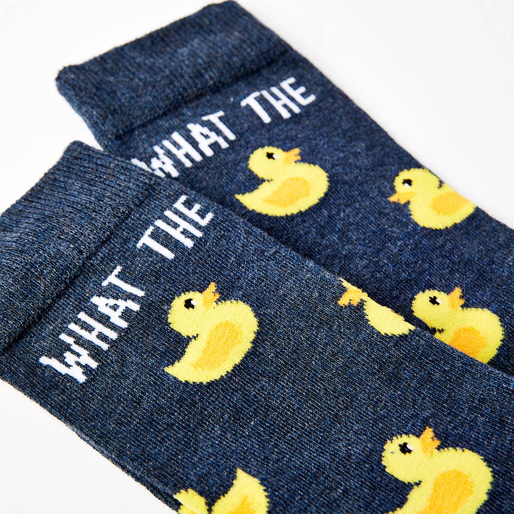 Urban Eccentric - Unisex What The Duck Socks: 6-11