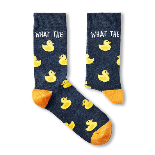 Urban Eccentric - Unisex What The Duck Socks: 6-11