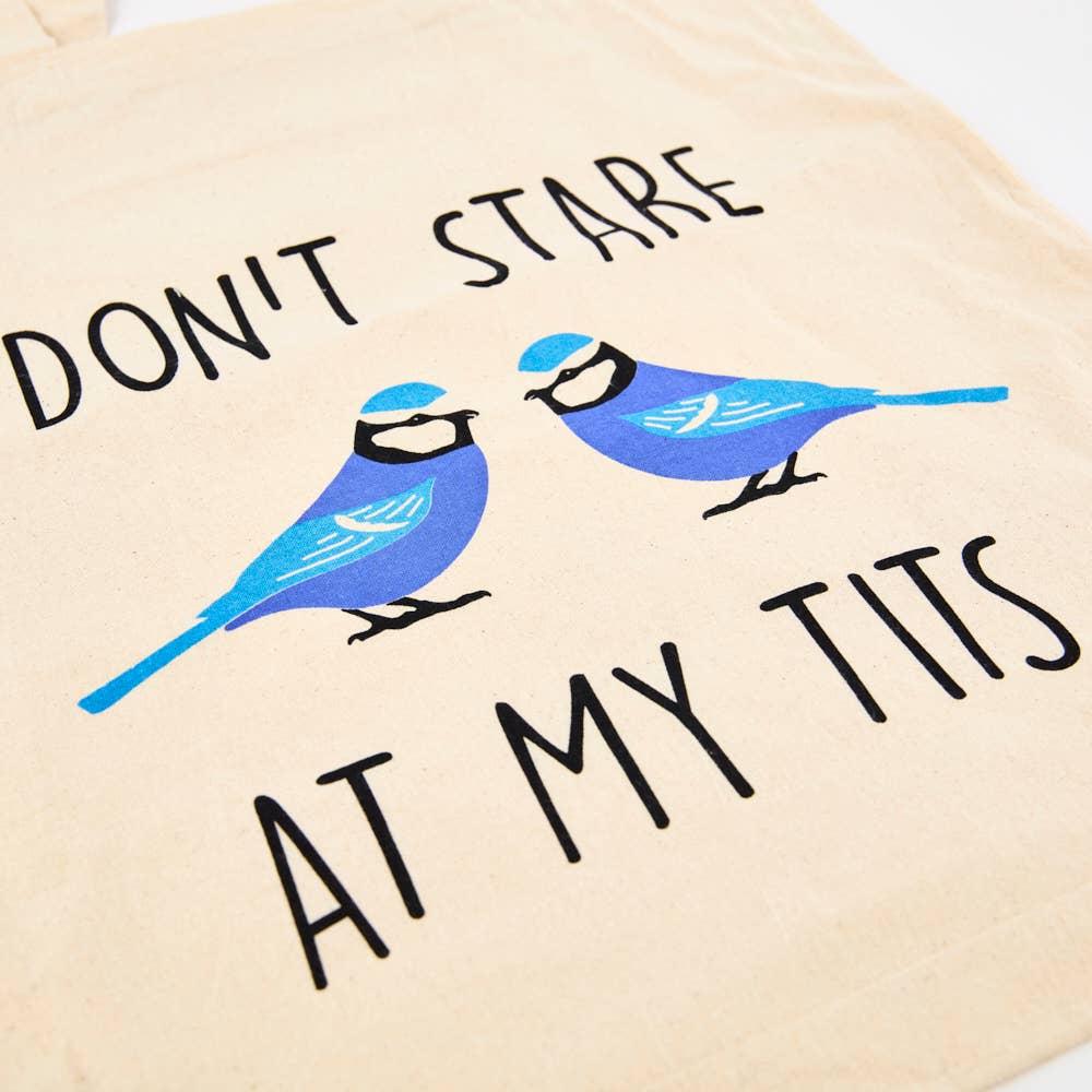 Urban Eccentric - Don't Stare At My Tits Tote - Tote Bag: One Size