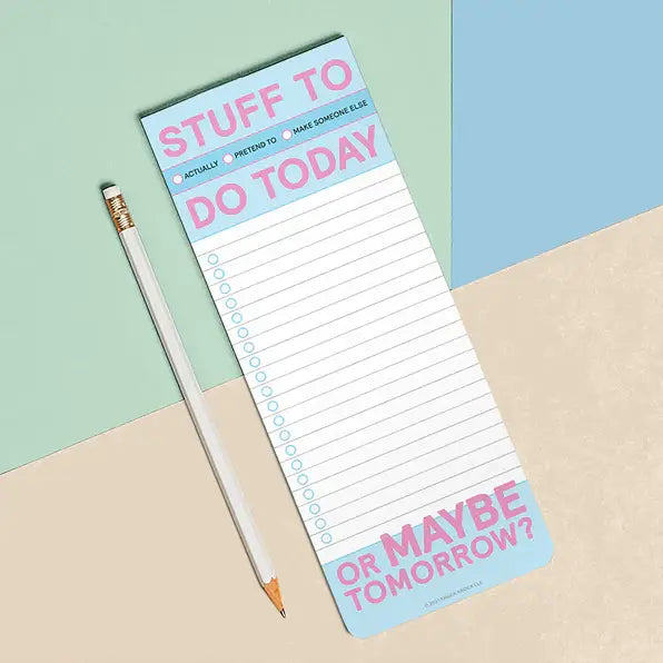 Knock Knock UK - Knock Knock Stuff To Do Today Make-a-List Pads