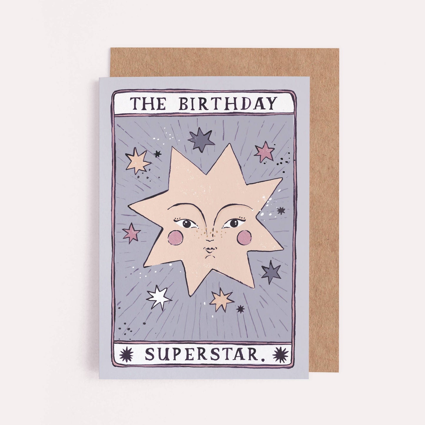 Sister Paper Co. - Tarot Superstar Birthday Card | Tarot Card | Magic Birthday TAC01