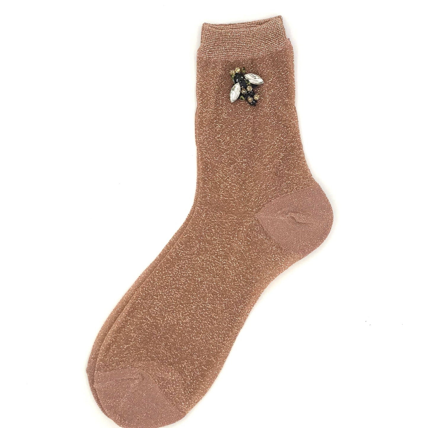 Sixton London - Rio socks With or Without Sparkly Bee Pin: Pink / Without pin