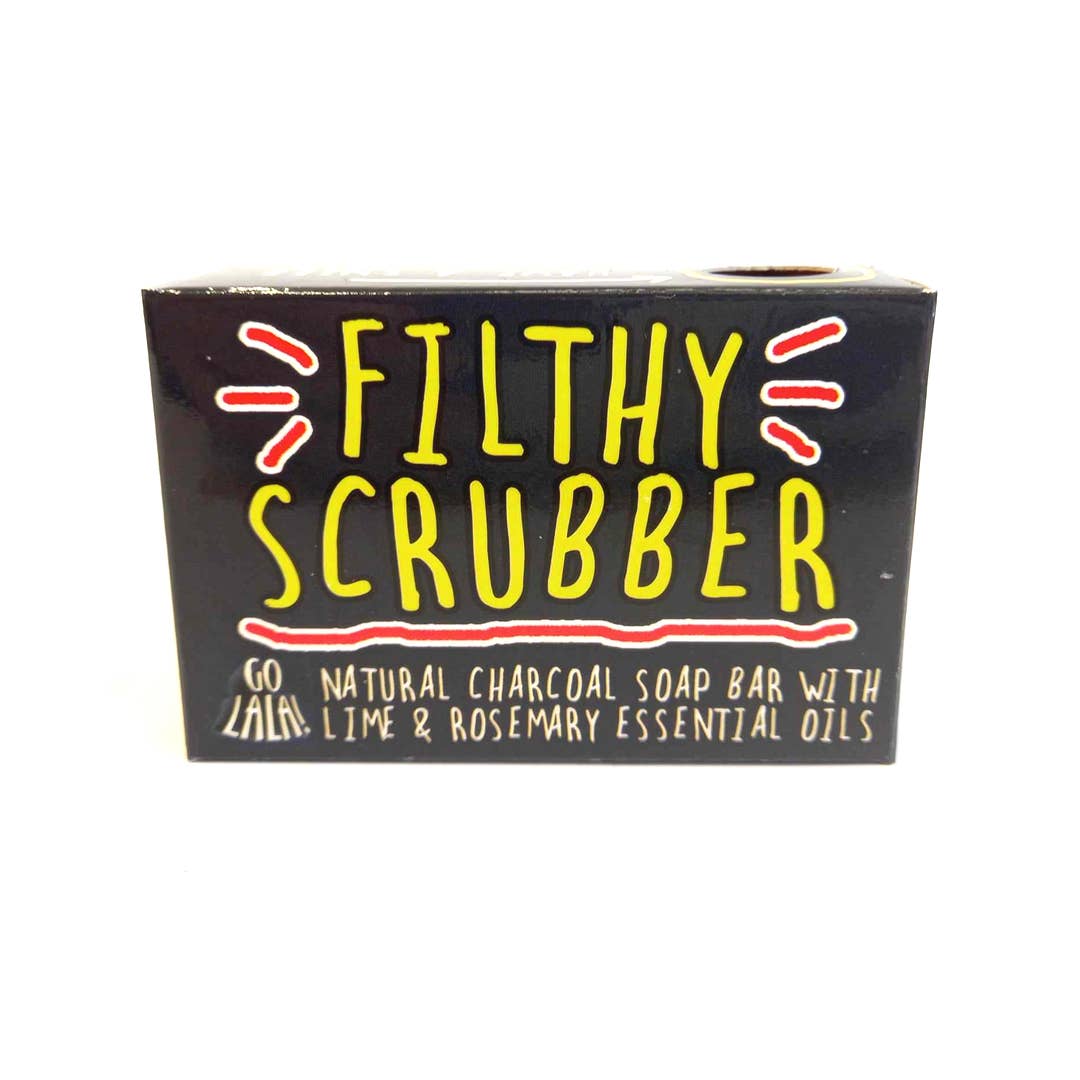 Go La La - Filthy Scrubber Soap Bar Funny Rude Novelty Gift